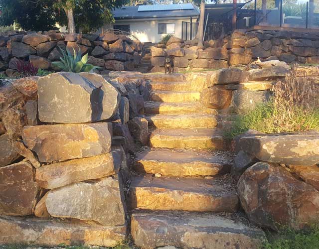 Bush Rock Landscaping Gold Coast