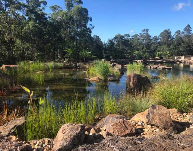 Gold Coast Rock Retaining Wall