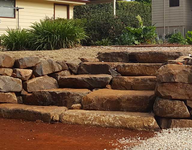 Bush Rock Steps Gold Coast